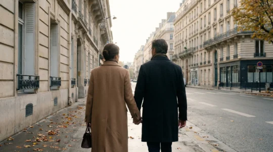 Rue élégante du 8e arrondissement Paris avec façades haussmanniennes typiques quartier Concorde